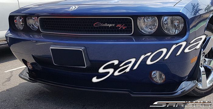 Custom Dodge Challenger  Coupe Front Add-on Lip (2011 - 2014) - $490.00 (Part #DG-011-FA)